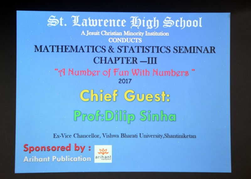 Mathematics & Statistics Seminar - Chapter III - 2017