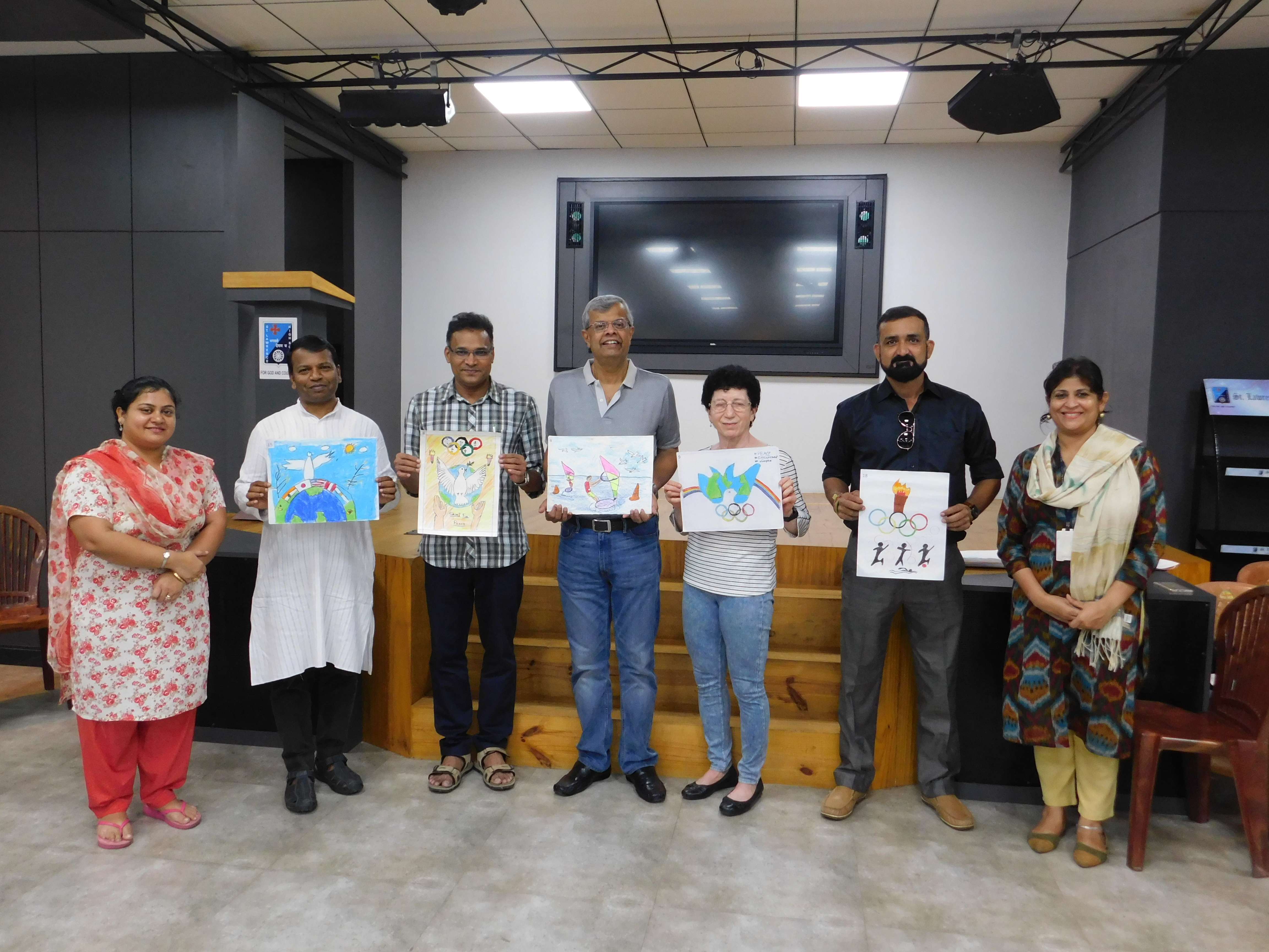 Expression 2019: Student Paintings on display in Michael Madhusudan Dutt Hall