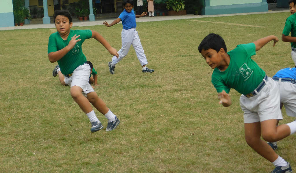 Inter House Football Match - Primary Section - 2017