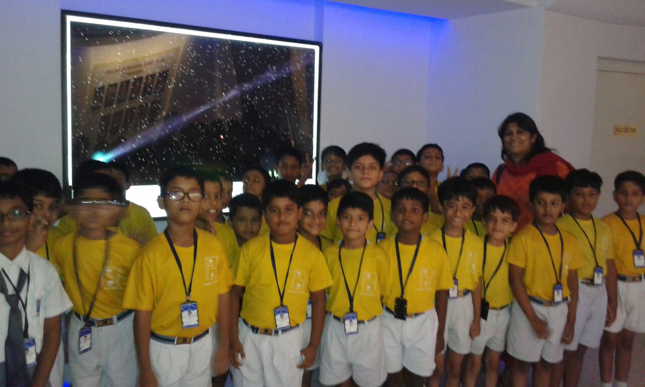 Winners of Founder's Day Competition - Primary Section students visit to Birla Planetarium