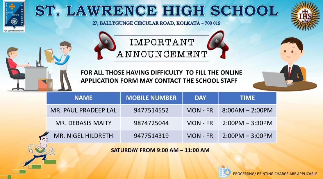 Announcement
