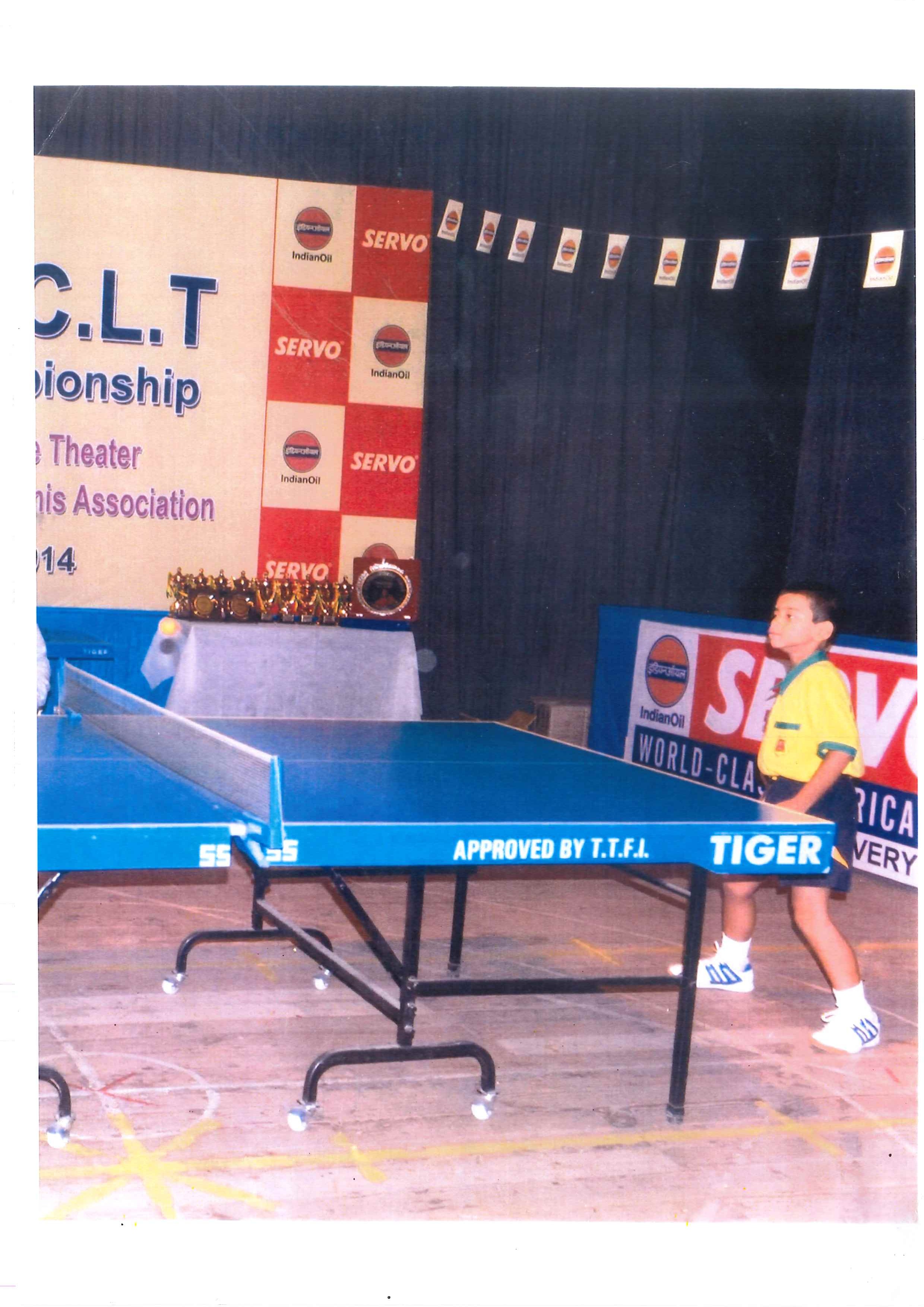 Table Tennis Champion - Class 3B