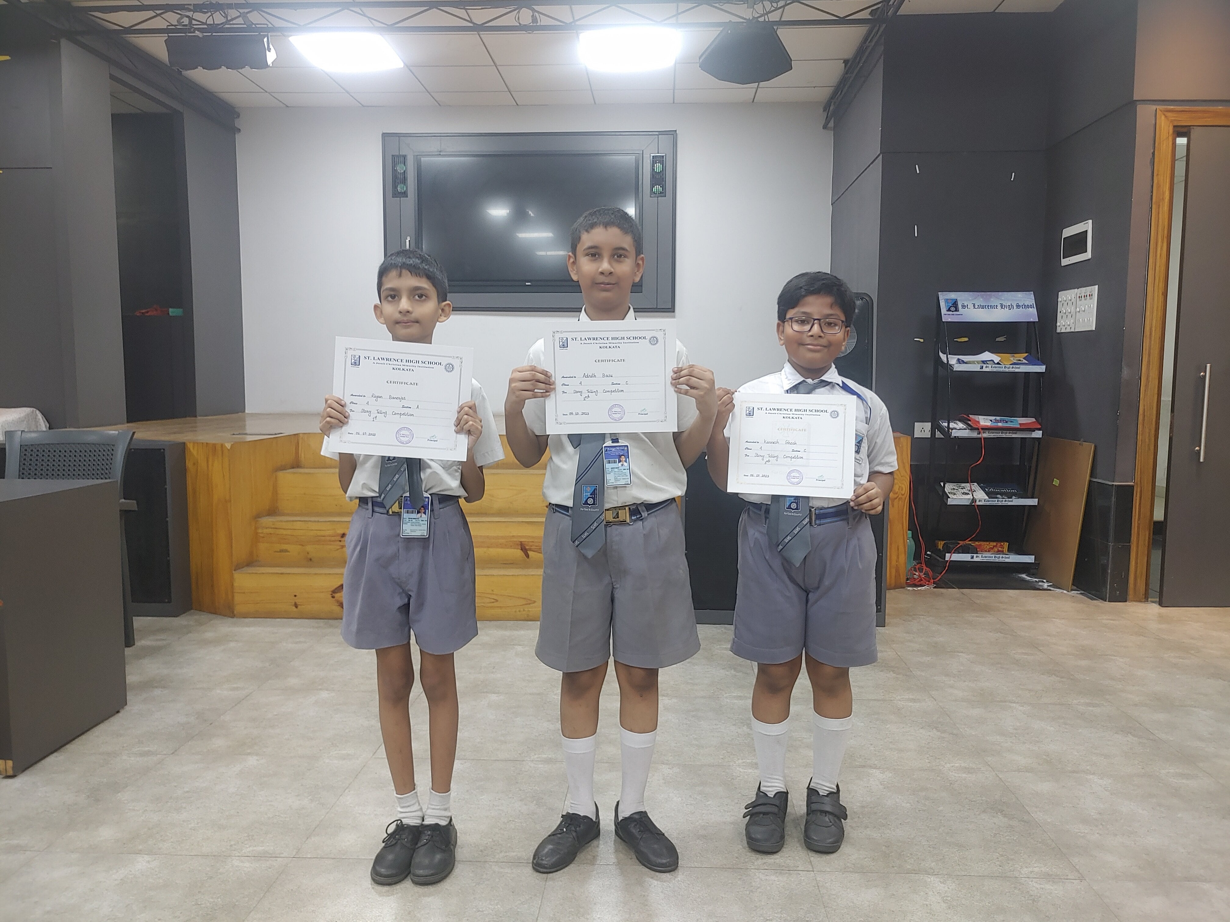 Primary Section Story Telling Competition - October 2023
